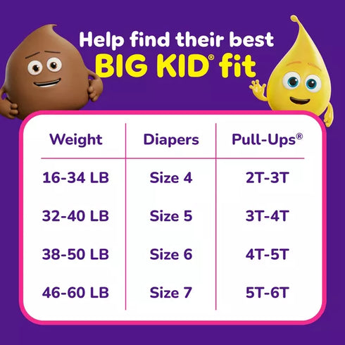 Huggies Pull-Ups Learning Designs Training Pants for Girls (Select Size)